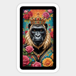King Blonde Gorilla 2024 Sticker